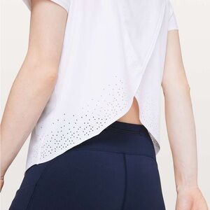 lululemon athletica White Short Sleeve Tee